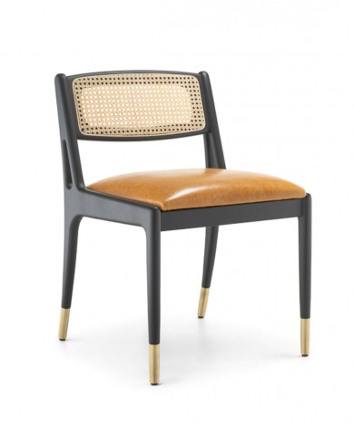 Savio Side Chair Cane Back