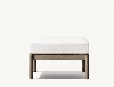 Hibiscus Footstool
