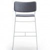 Key Upholstered Bar Stool