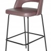 Shell 4 Leg Metal Stools