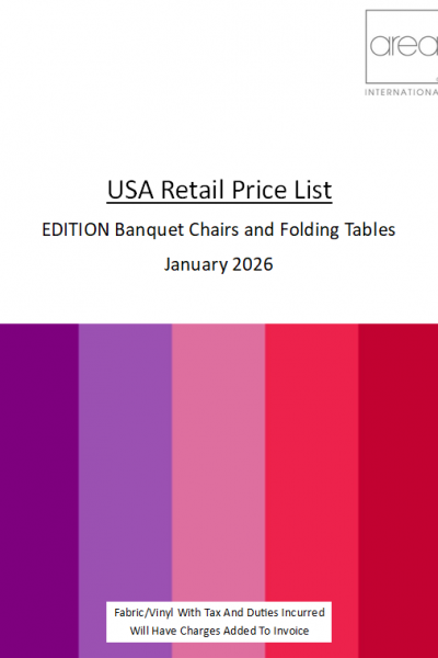 EDITION Banquet Chairs and Folding Tables Price List 